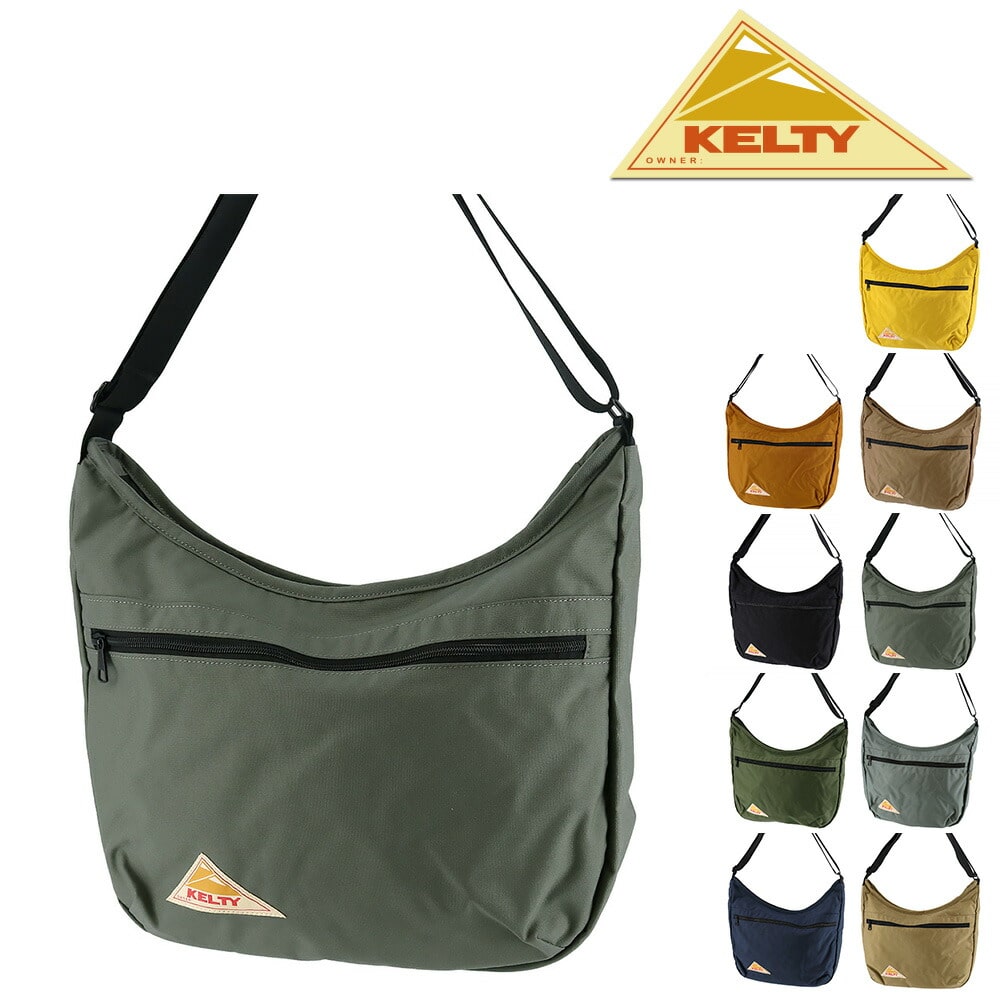 ケルティ KELTY ショルダーバッグ VINTAGE ヴィンテージ CURVE SHOULDER M 2.0 カーブショルダーM2.0 250322 8.セージ - 99x250322sage メンズ レディース