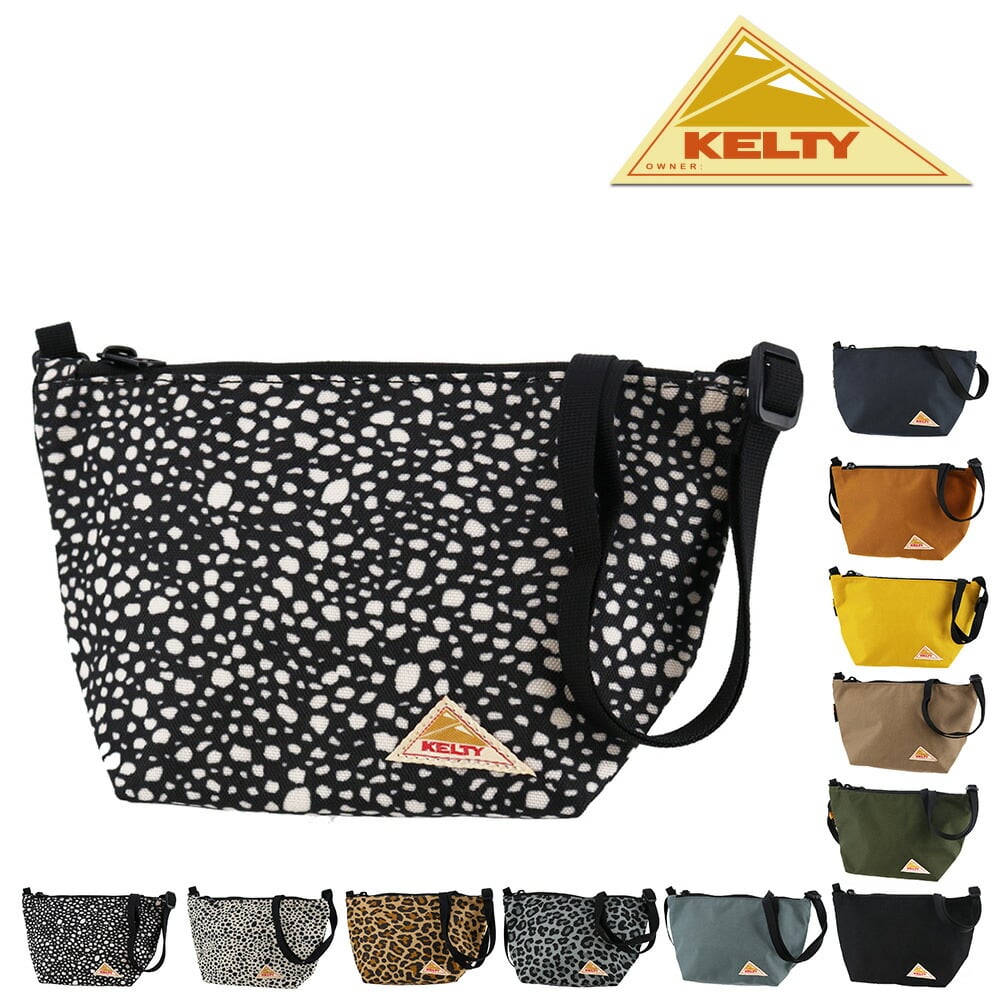 ケルティ KELTY ショルダーバッグ VINTAGE ヴィンテージ MINI USUAL POUCH ミニユージュアルポーチ 256423 11.ブラックダルメシアン - 99x256423bkdalmati メンズ レディース