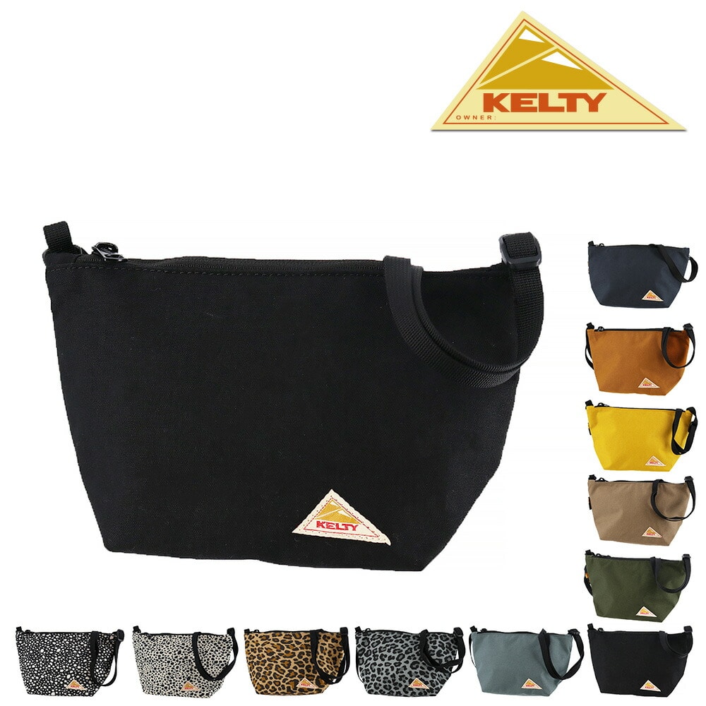ケルティ KELTY ショルダーバッグ VINTAGE ヴィンテージ MINI USUAL POUCH ミニユージュアルポーチ 256423 1.ブラック - 99x256423blk メンズ レディース