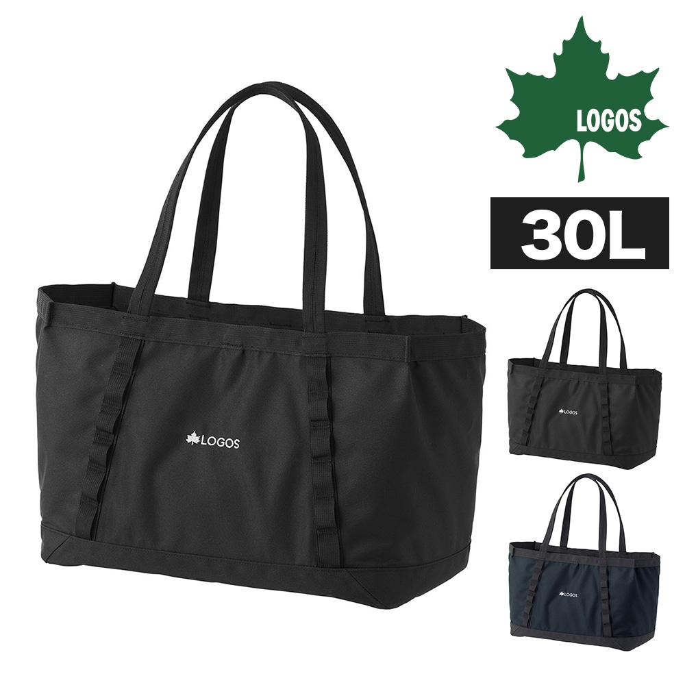 ロゴス トートバッグ 30L LOGOS ドライコアトートバッグ 374020 1.ブラック -37402009