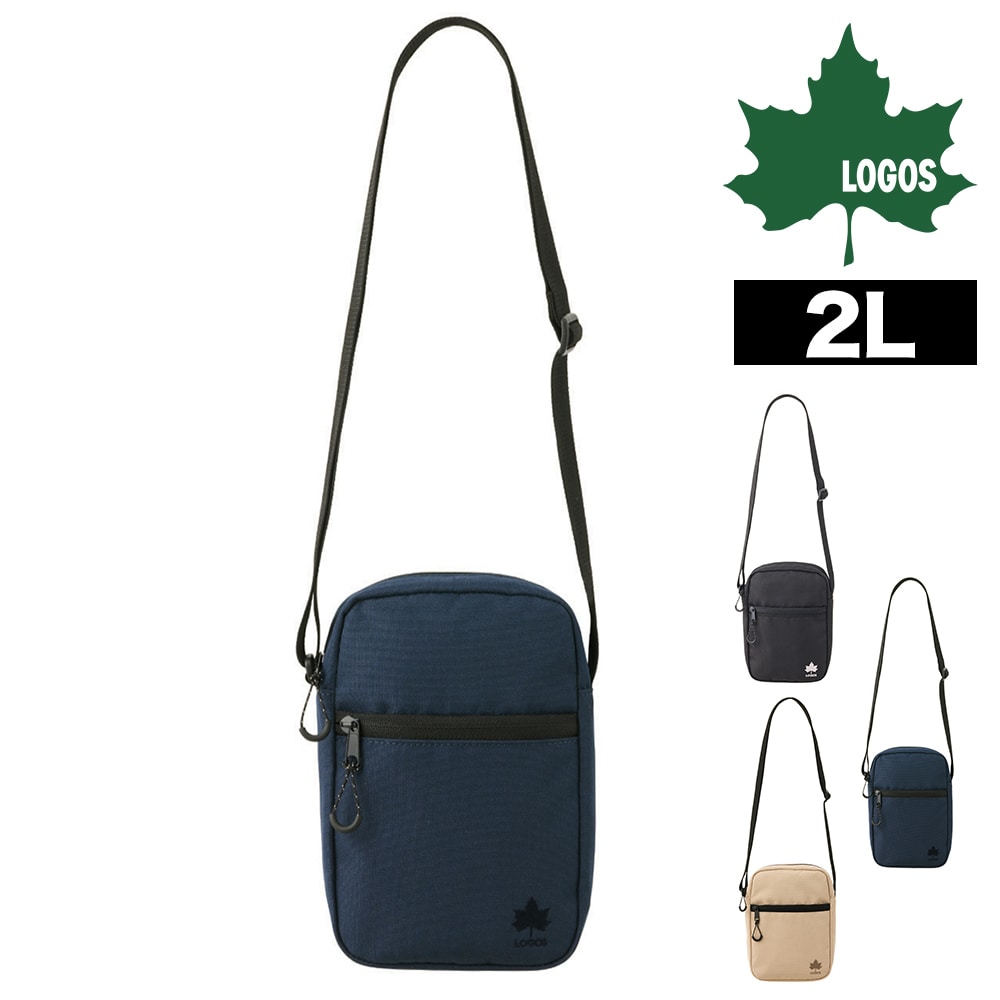 ロゴス バッグ ショルダーバッグ ショルダーポーチ LOGOS サコッシュ 2L B6対応 374108 メンズ レディース キッズ 誕生日プレゼント ギフト ラッピング無料 正規代理店 2.ネイビー -37410819
