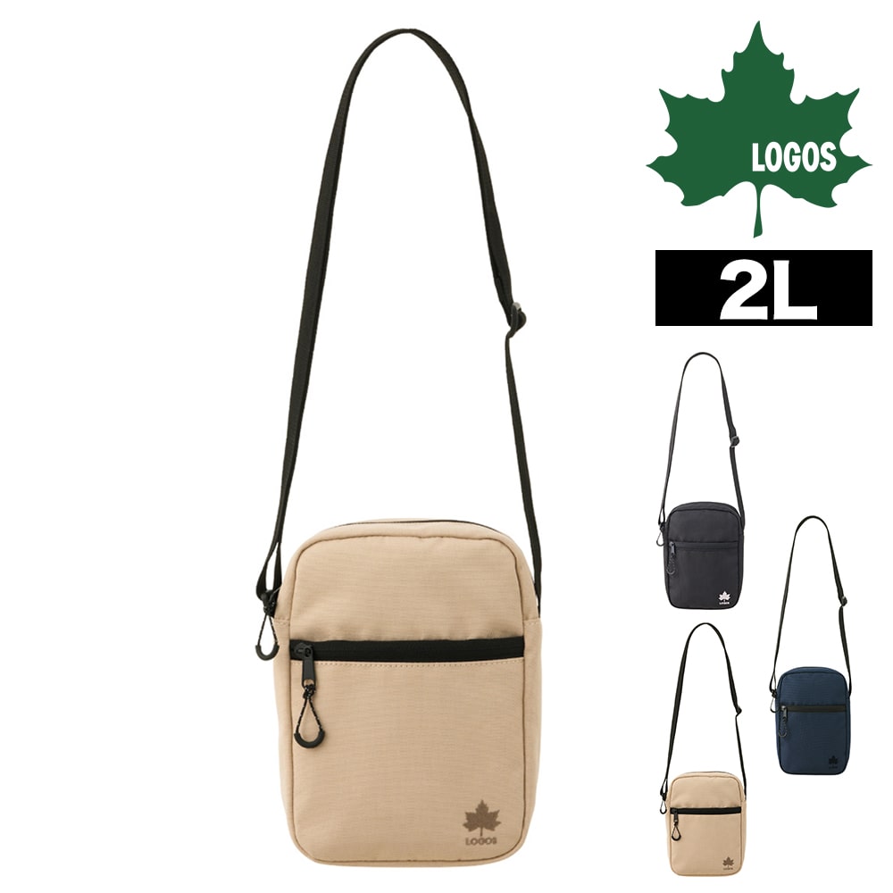 ロゴス バッグ ショルダーバッグ ショルダーポーチ LOGOS サコッシュ 2L B6対応 374108 メンズ レディース キッズ 誕生日プレゼント ギフト ラッピング無料 正規代理店 3.ベージュ -37410829
