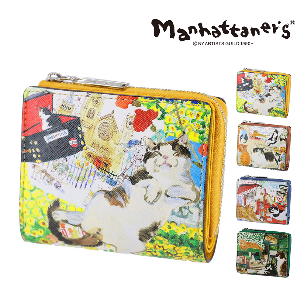 マンハッタナーズ 二つ折り財布 manhattaner's ライブリーパース 0751667 1.薫るマンハッタン -0751667-0060