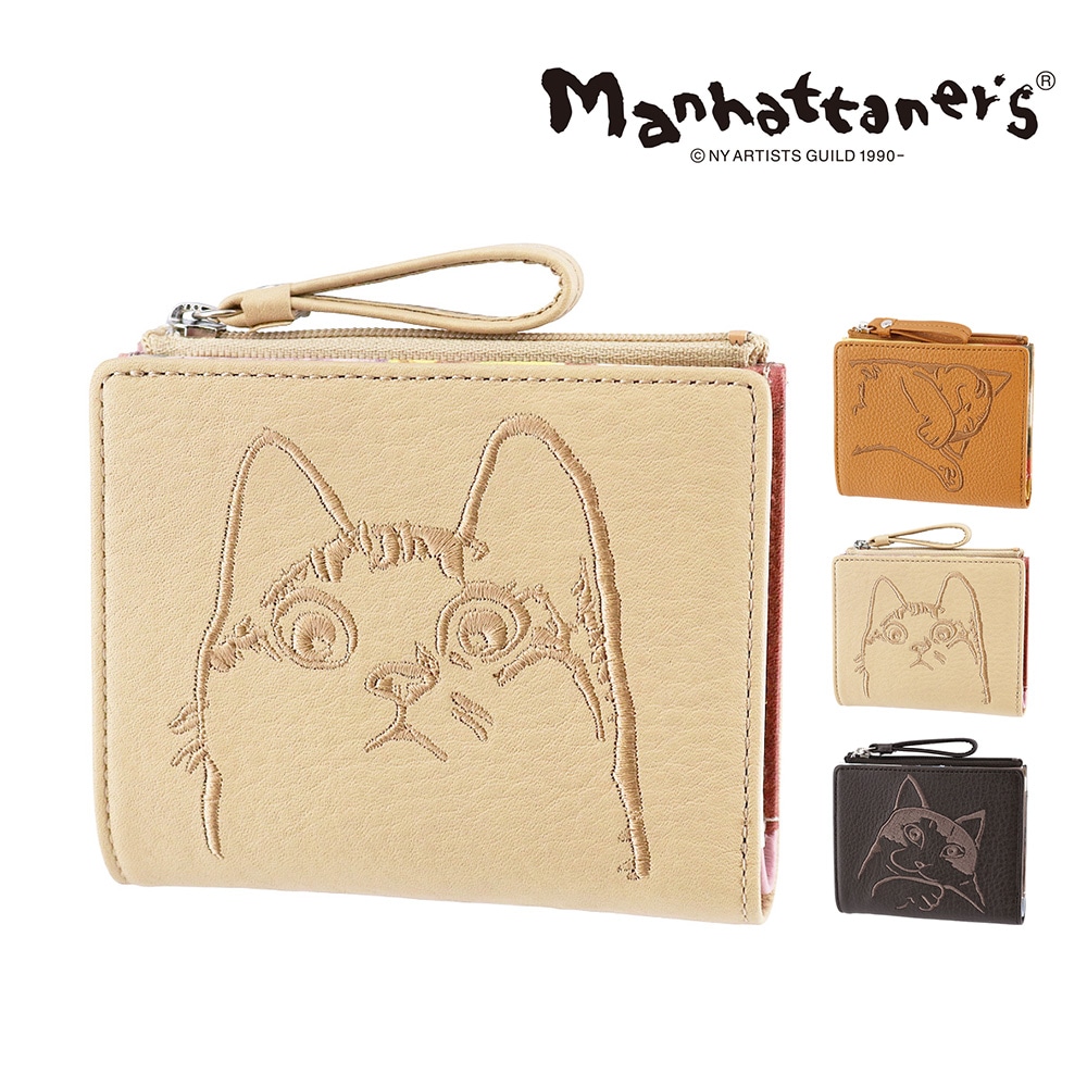 マンハッタナーズ 二つ折り財布 manhattaner's フィグパース 0751811 3.スペイン旅行 -0751811-1007