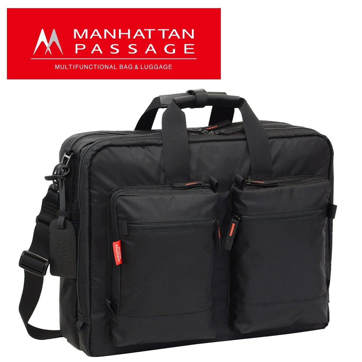 マンハッタンパッセージ MANHATTAN PASSAGE 2WAYビジネスバッグ Mr.Lau ビジネストリッパー 2190 ブラック 10xbk メンズ レディース