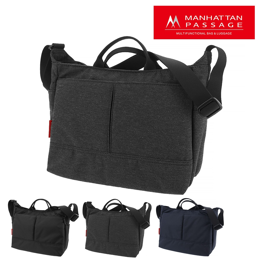マンハッタンパッセージ MANHATTAN PASSAGE スタイリッシュB5ショルダーバッグ コミューター 2507 3.チャコールグレー -ch メンズ レディース