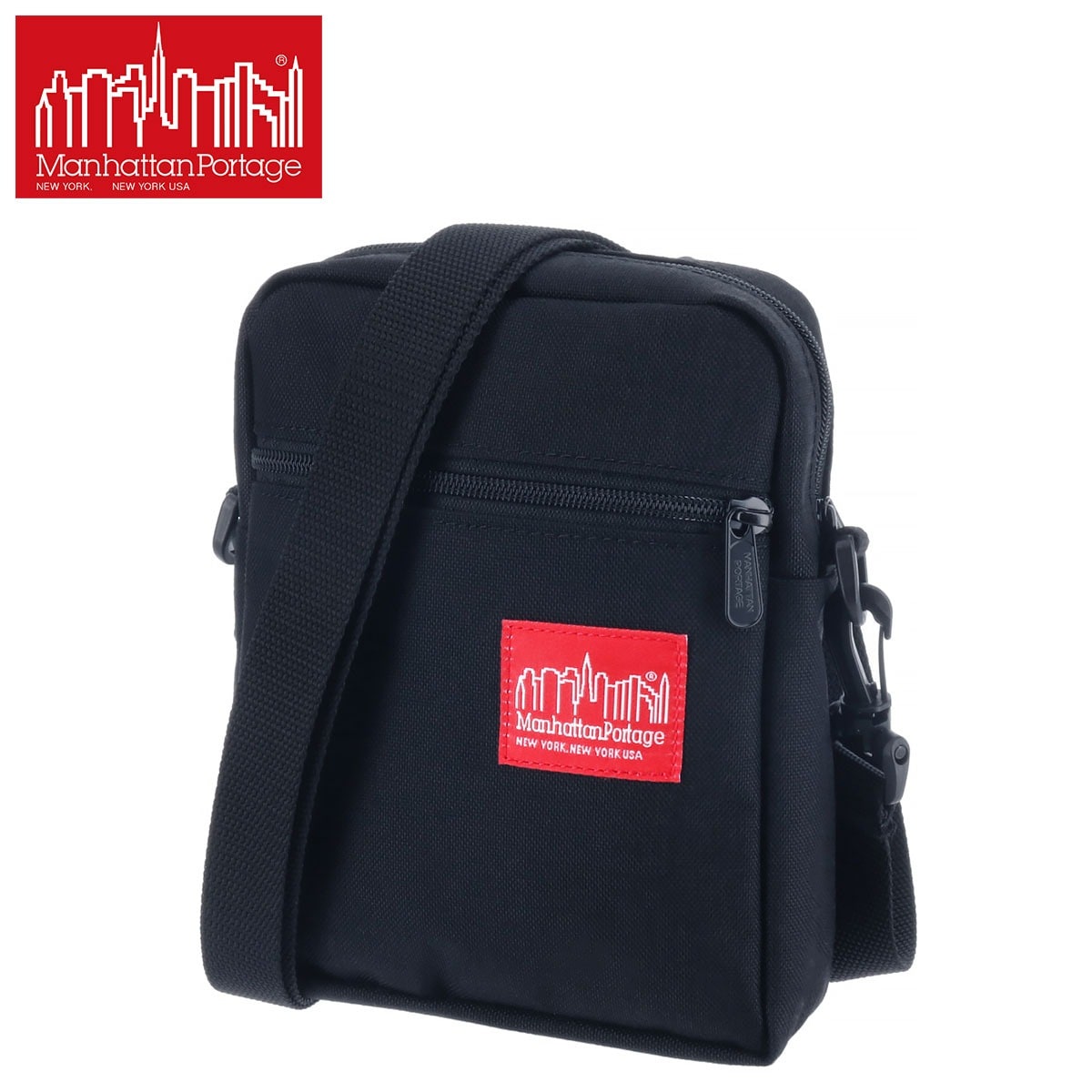 マンハッタンポーテージ Manhattan Portage ショルダーバッグ City Light Bag シティライトバッグ mp1403pl ブラック 10x1000 メンズ レディース