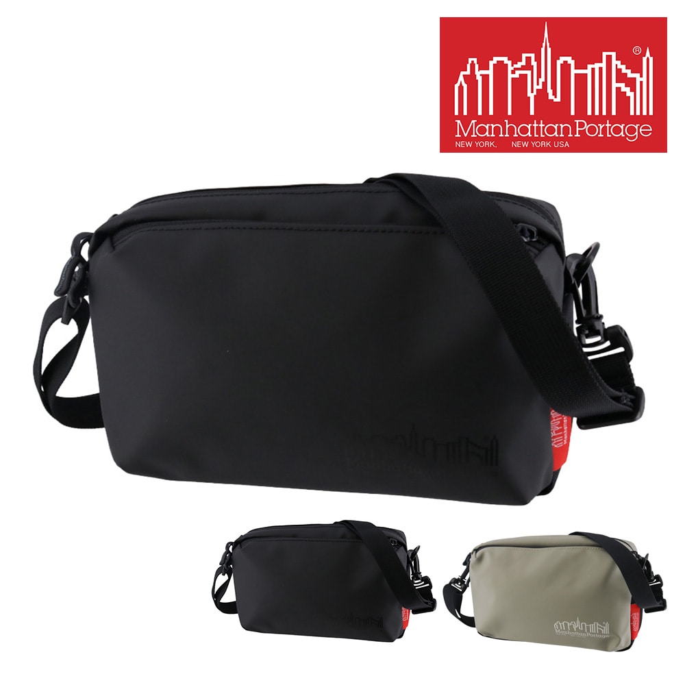 マンハッタンポーテージ バッグ ショルダーバッグ 防水 Manhattan Portage ジョガー(L) JPN Ver.2 A5 MP1404L2VGL6 メンズ レディース P10倍 送料無料 誕生日プレゼント ギフト ラッピング無料 正規代理店 1.ブラック -1000