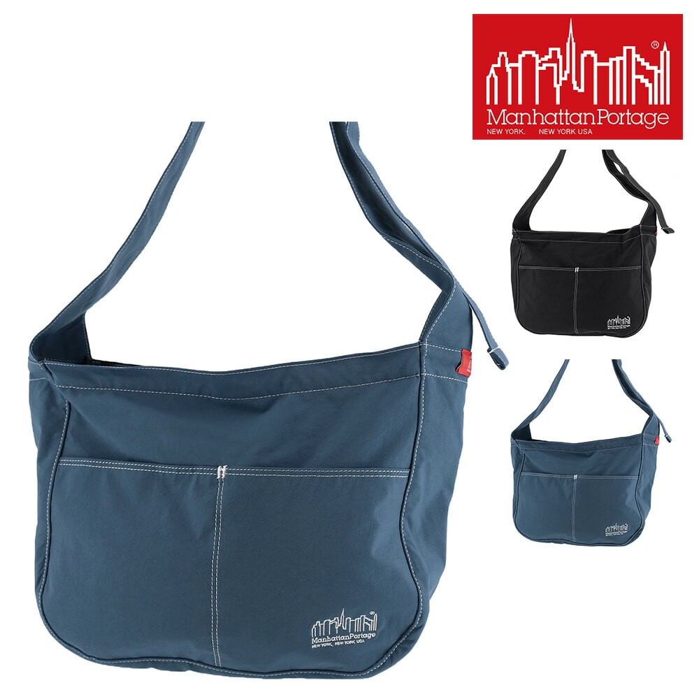マンハッタンポーテージ Manhattan Portage アレン ストリート Allen Street Shoulder Bag Crossover クロスオーバー MP1497CROSSOVER 2.ブルー 61x6000 メンズ レディース