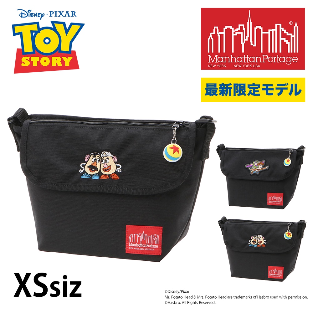 マンハッタンポーテージ ディズニー ピクサー トイ・ストーリー ナイロンメッセンジャーバッグ(XS) MP1603FZPMGNTTOYPTO 2.ポテトヘッド夫妻 -pto