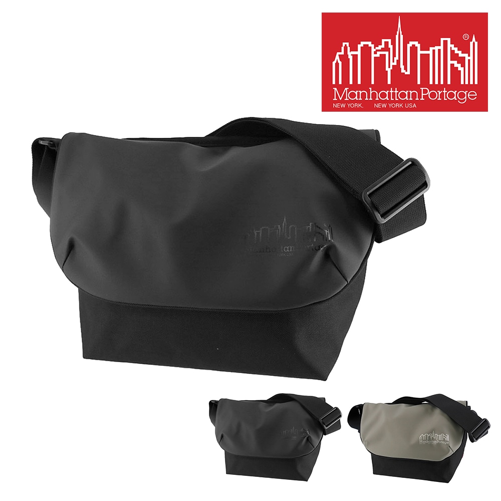 マンハッタンポーテージ バッグ メッセンジャーバッグ ショルダーバッグ 防水 Manhattan Portage ナイロンメッセンジャーバッグ JR(SM) B5サイズ MP1605JRBPDMGNTVGL6 メンズ レディース 送料無料 誕生日プレゼント ギフト ラッピング無料 【正規代理店】 1.ブラック -1000
