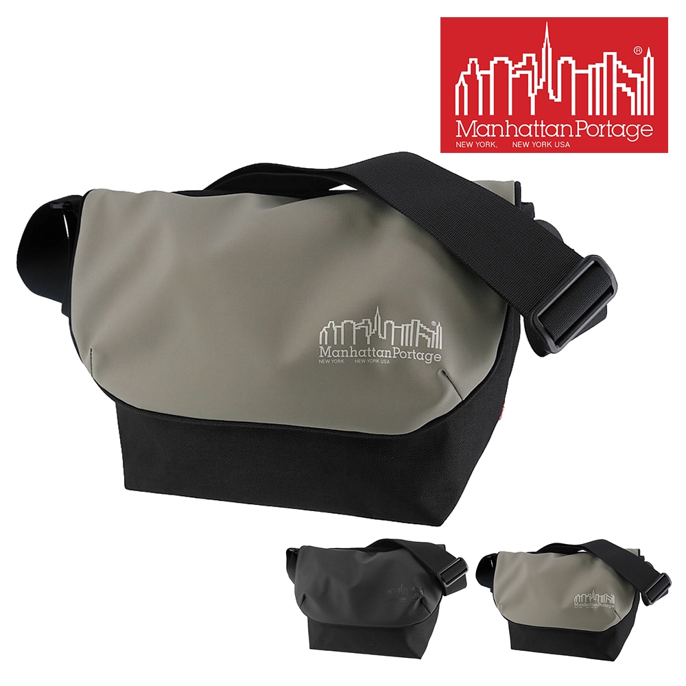 マンハッタンポーテージ バッグ メッセンジャーバッグ ショルダーバッグ 防水 Manhattan Portage ナイロンメッセンジャーバッグ JR(SM) B5サイズ MP1605JRBPDMGNTVGL6 メンズ レディース 送料無料 誕生日プレゼント ギフト ラッピング無料 【正規代理店】 2.グレー -1100