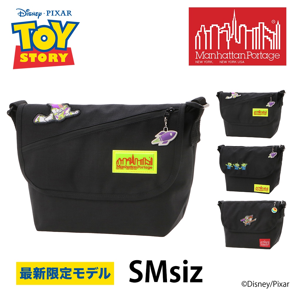 マンハッタンポーテージ ディズニー ピクサー トイ・ストーリー ナイロンメッセンジャーバッグ(SM) MP1605JRMGNTTOYBZ 1.バズ・ライトイヤー -bz