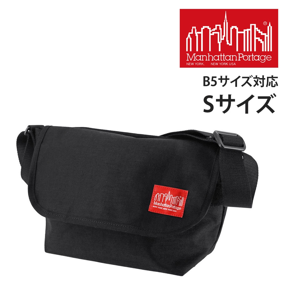 マンハッタンポーテージ Manhattan Portage カジュアルメッセンジャーバッグ Casual Messenger Bag JRS MP1605JRS ブラック -10x1000 メンズ レディース