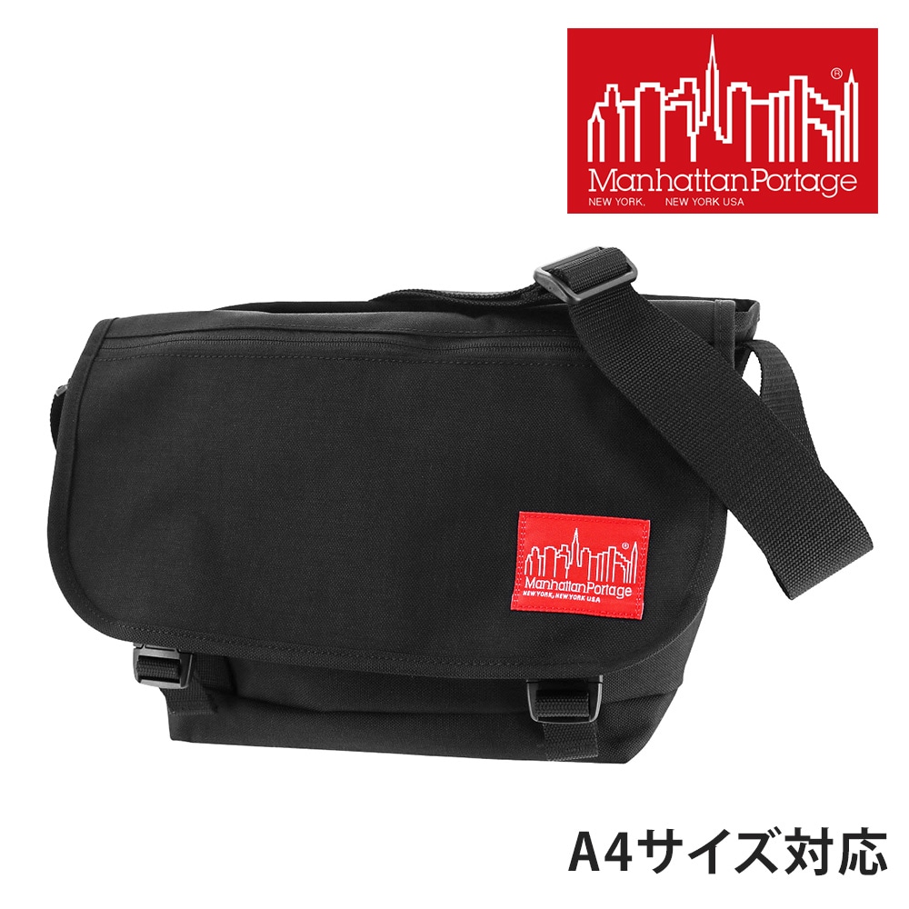 マンハッタンポーテージ ManhattanPortage メッセンジャーバッグjrフラップジッパーポケット NY Messenger Bag JR Flap Zipper Pocket mp1606jrfz 10x1000 メンズ レディース
