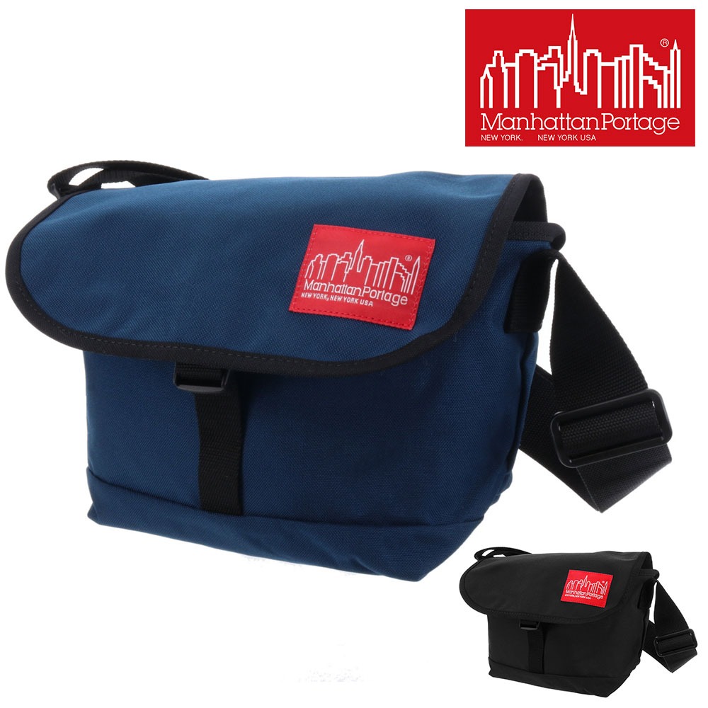 マンハッタンポーテージ Manhattan Portage メッセンジャーバッグ ストラップハンガーメッセンジャー mp1645 1.ブラック 10x1000 メンズ レディース