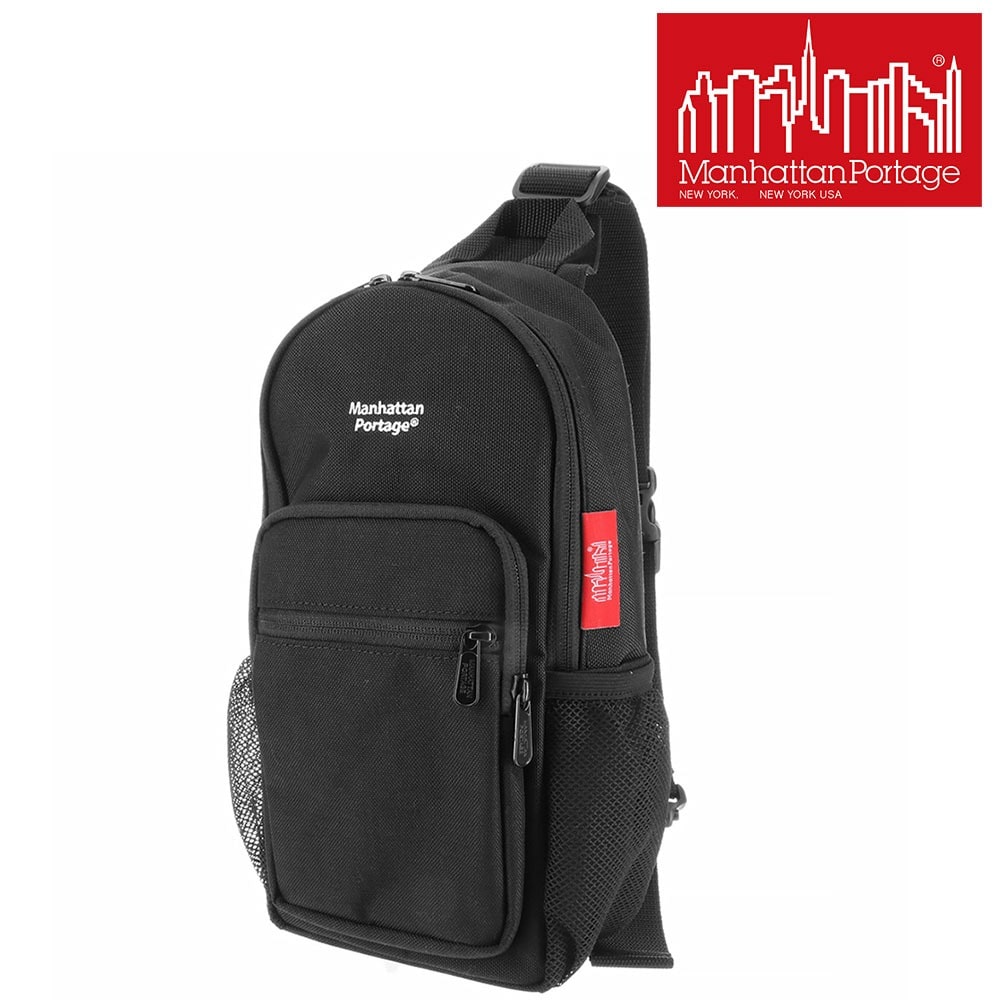 マンハッタンポーテージ Manhattan Portage ボディバッグ コブルヒルスリングバッグJR mp1932jr ブラック 10x1000 メンズ レディース