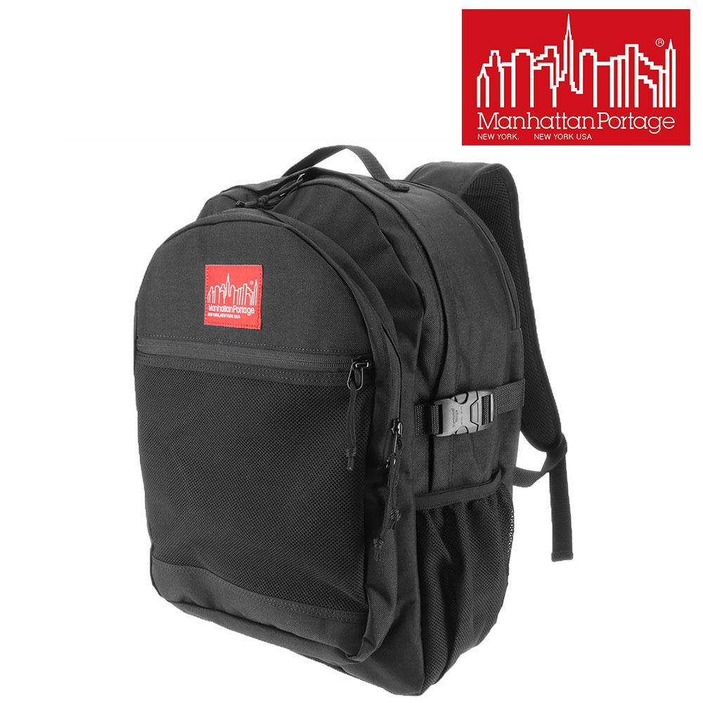 マンハッタンポーテージ Manhattan Portage リュックサック プレッピーバックパック mp2253 ブラック 10x1000 メンズ レディース