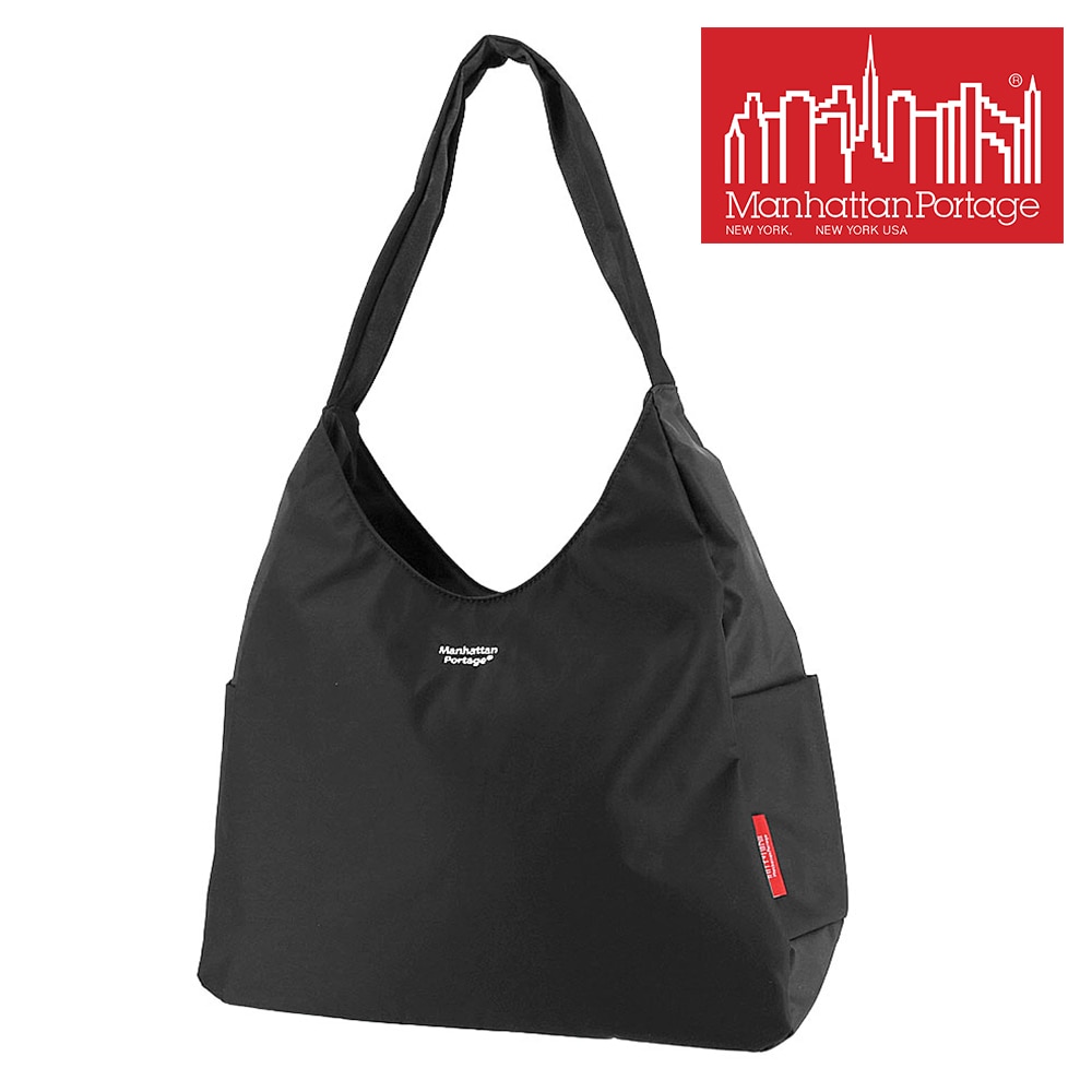 マンハッタンポーテージ バッグ トートバッグ Manhattan Portage キプスベイトートフライトナイロンバッキング A4サイズ MP2426NTWLB メンズ レディース キッズ 送料無料 誕生日プレゼント ギフト ラッピング無料 【正規代理店】 ブラック -1000