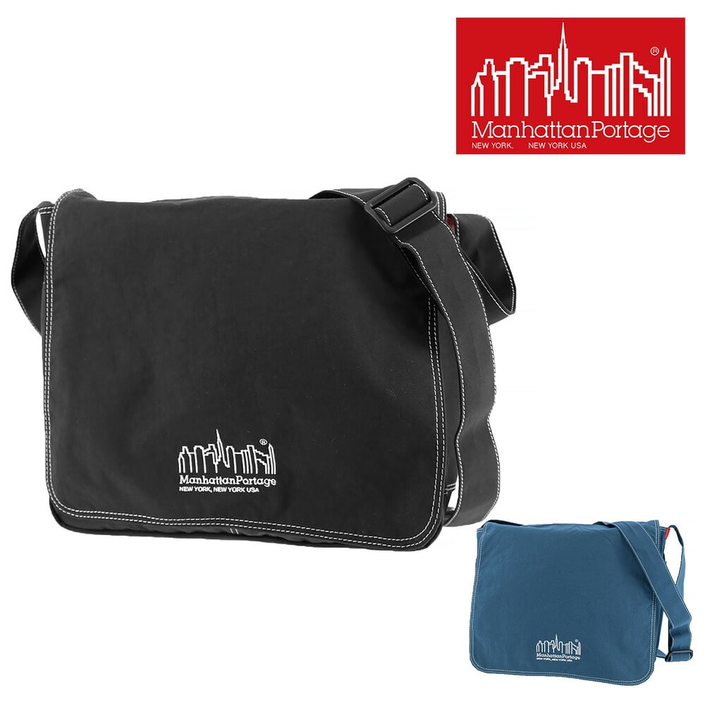 マンハッタンポーテージ Manhattan Portage アーティザン メッセンジャー バッグ Artisan Messenger Bag Crossover MP2605CROSSOVER 1.ブラック 10x1000 メンズ レディース