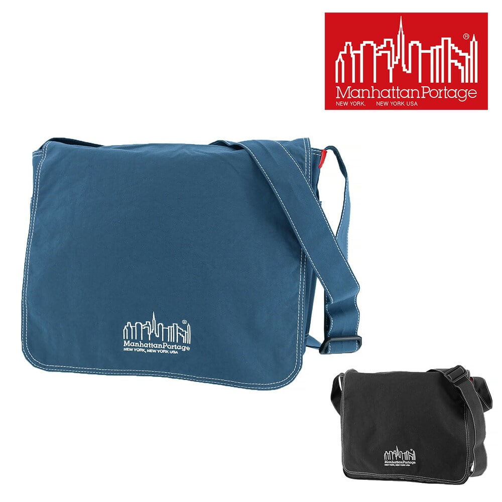 マンハッタンポーテージ Manhattan Portage アーティザン メッセンジャー バッグ Artisan Messenger Bag Crossover MP2605CROSSOVER 2.ブルー 61x6000 メンズ レディース