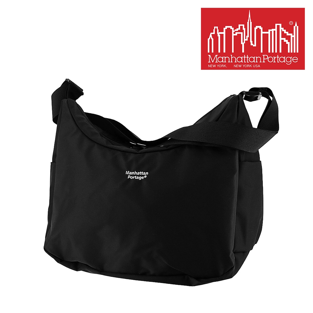 マンハッタンポーテージ ショルダー Manhattan Portage マーレイヒルショルダーバッグフライトナイロンバッキング A4サイズ MP6063NTWLB メンズ レディース キッズ 送料無料 誕生日プレゼント ギフト ラッピング無料 【正規代理店】 ブラック -1000