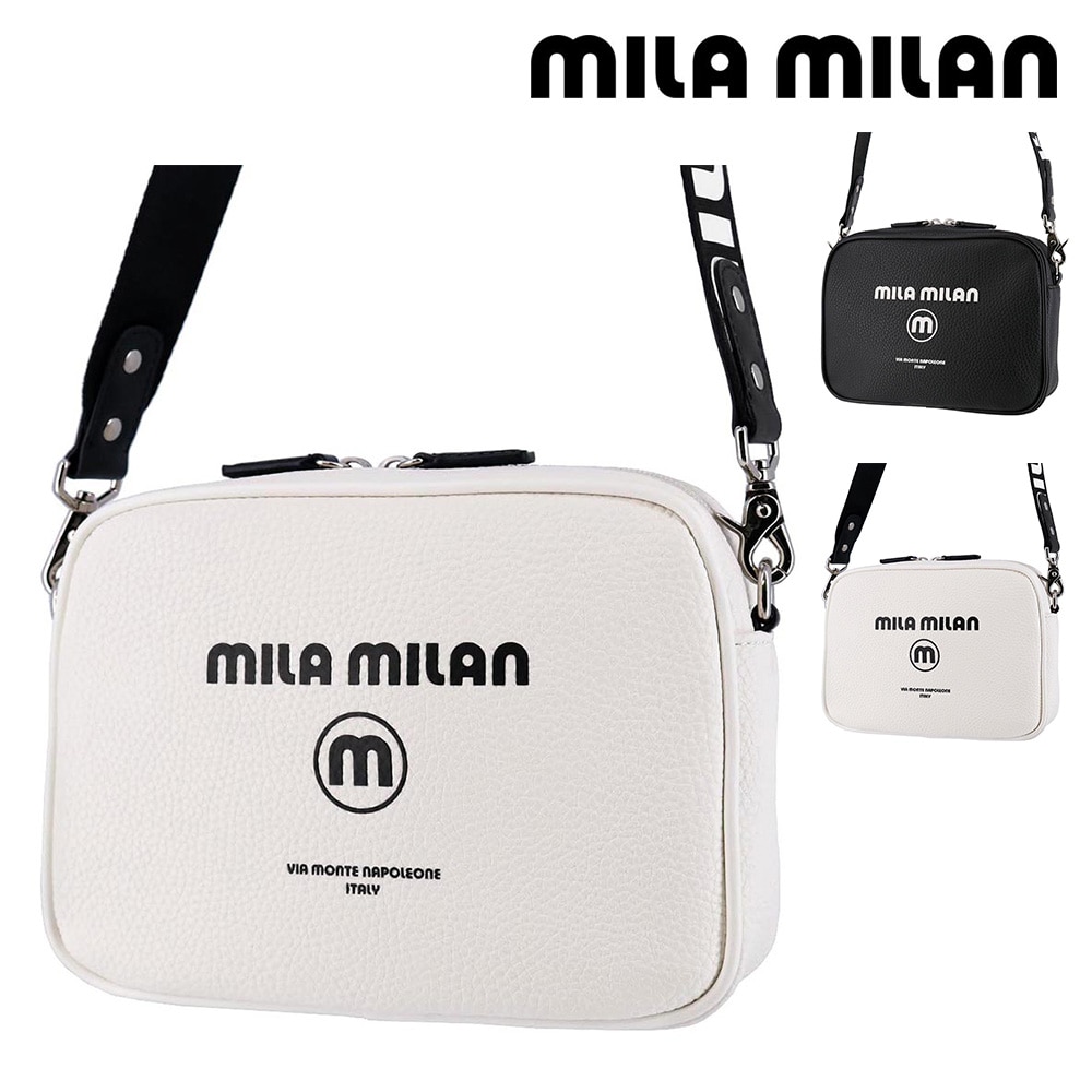 ミラ・ミラン mila milan コルソ ショルダーバッグ 250102 2.ホワイト -20xwht レディース
