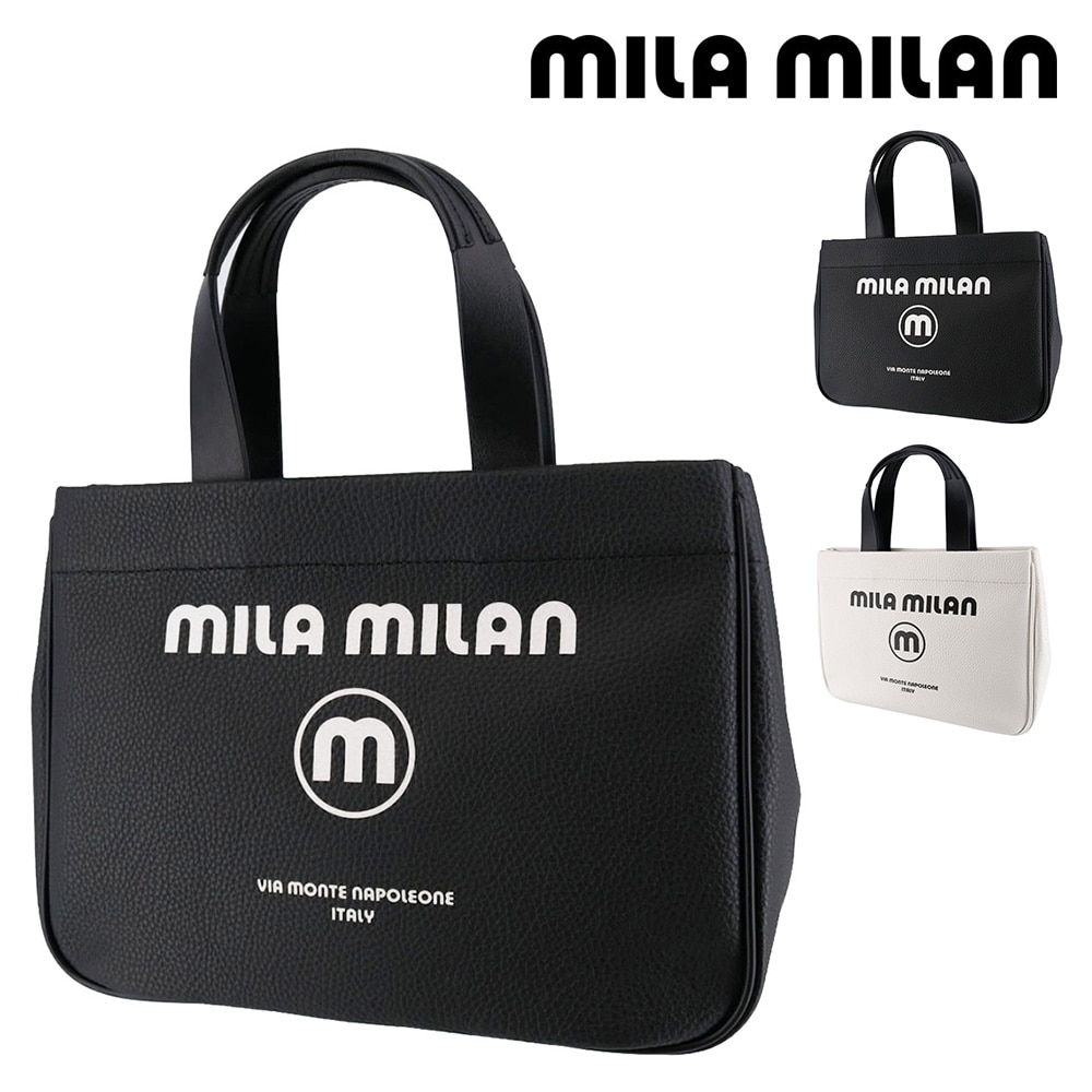 ミラ・ミラン mila milan コルソ ミニトートバッグ 250501 1.ブラック -10xblk レディース