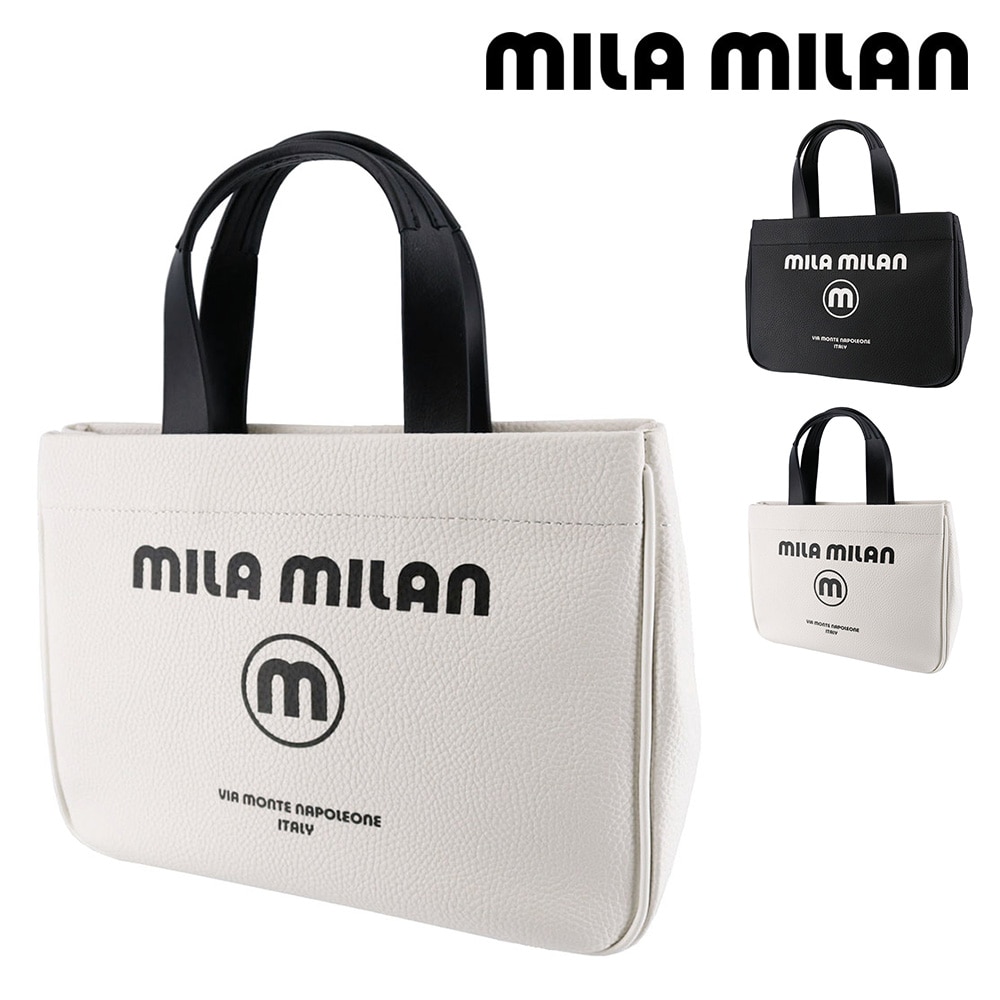 ミラ・ミラン mila milan コルソ ミニトートバッグ 250501 2.ホワイト -20xwht レディース