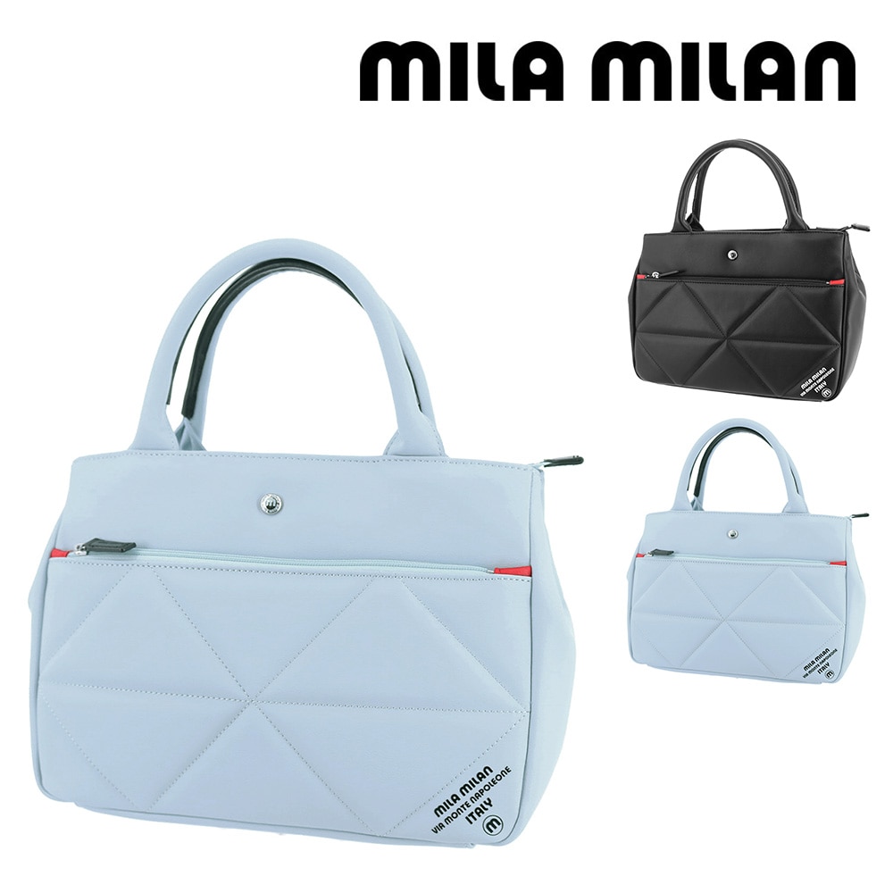 ミラ・ミラン mila milan テトラ ドライビングトートバッグ 252521 2.ブルー -blu レディース