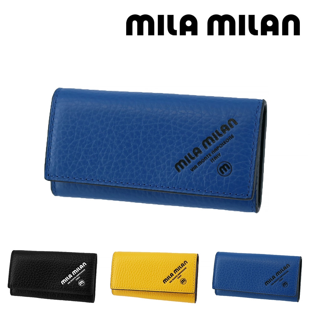 ミラ・ミラン mila milan コパー キーケース 253622 3.ブルー -60xnvy レディース