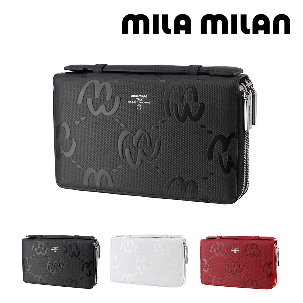 ミラ・ミラン mila milan ミオ スマートセルバッグ クラッチバッグ 255213 1.ブラック -10xblk