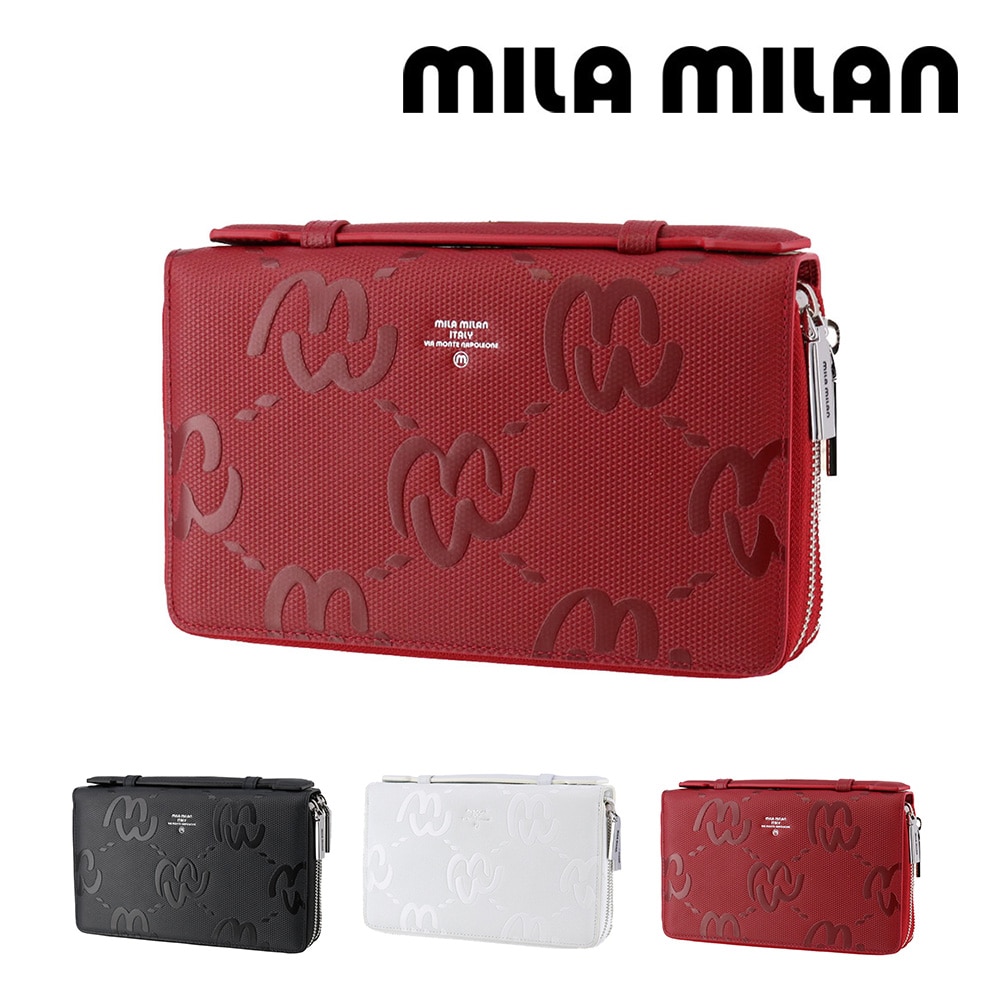 ミラ・ミラン mila milan ミオ スマートセルバッグ クラッチバッグ 255213 3.レッド -30xred レディース