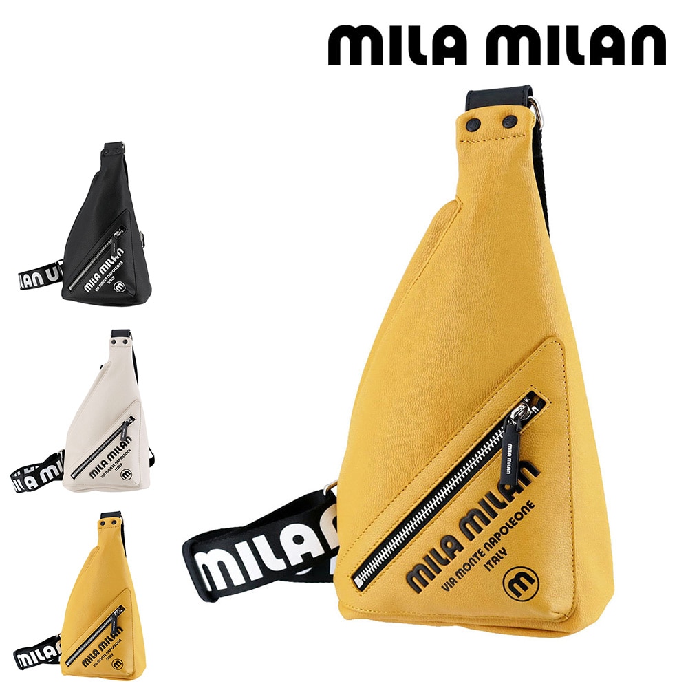 ミラ・ミラン mila milan プリモ ミニワンショルダーバッグ 261911 3.イエロー -52xylw レディース