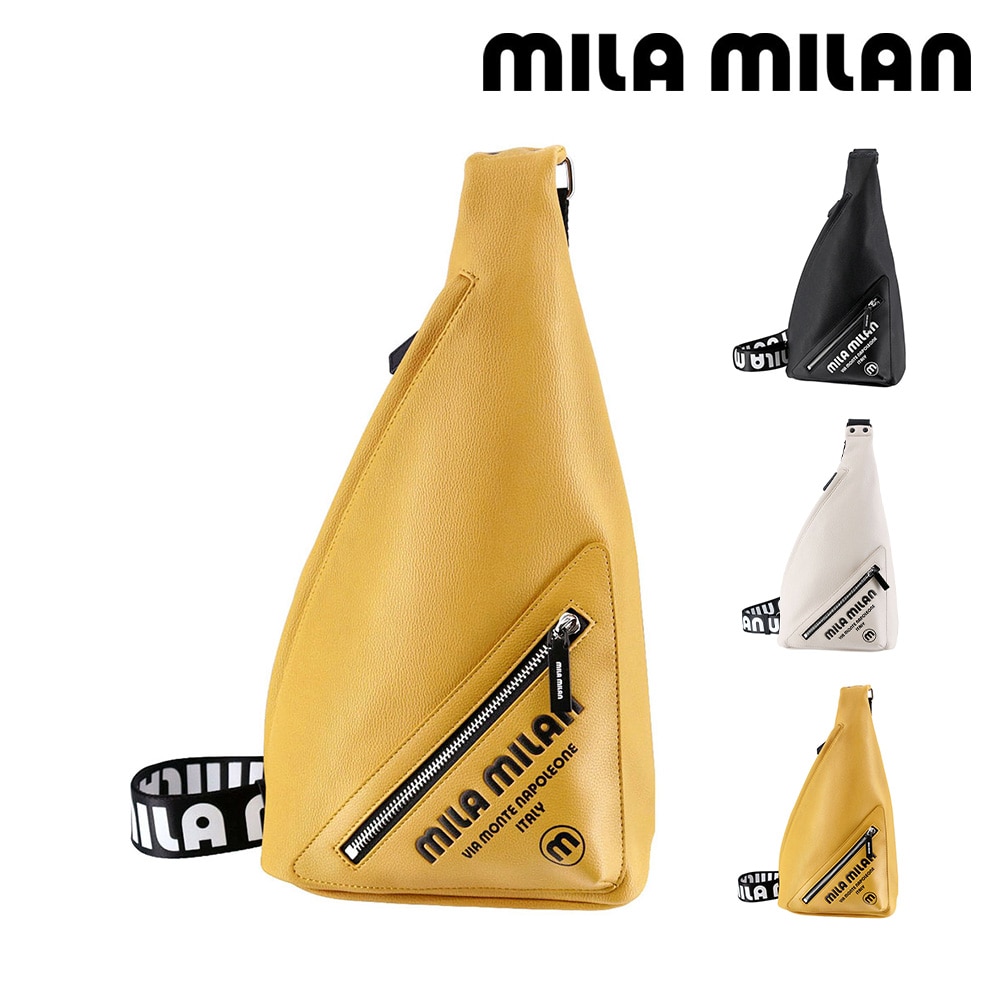 ミラ・ミラン mila milan プリモ ワンショルダーバッグ 261912 3.イエロー -52xylw レディース