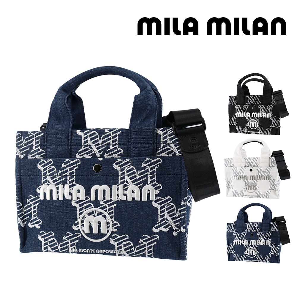 ミラ・ミラン バッグ トートバッグ ショルダーバッグ 2WAY mila milan デニーモ ミニトートバッグ A5サイズ 264521 メンズ レディース 送料無料 誕生日プレゼント ギフト ラッピング無料 【正規代理店】 3.ブルー -blu