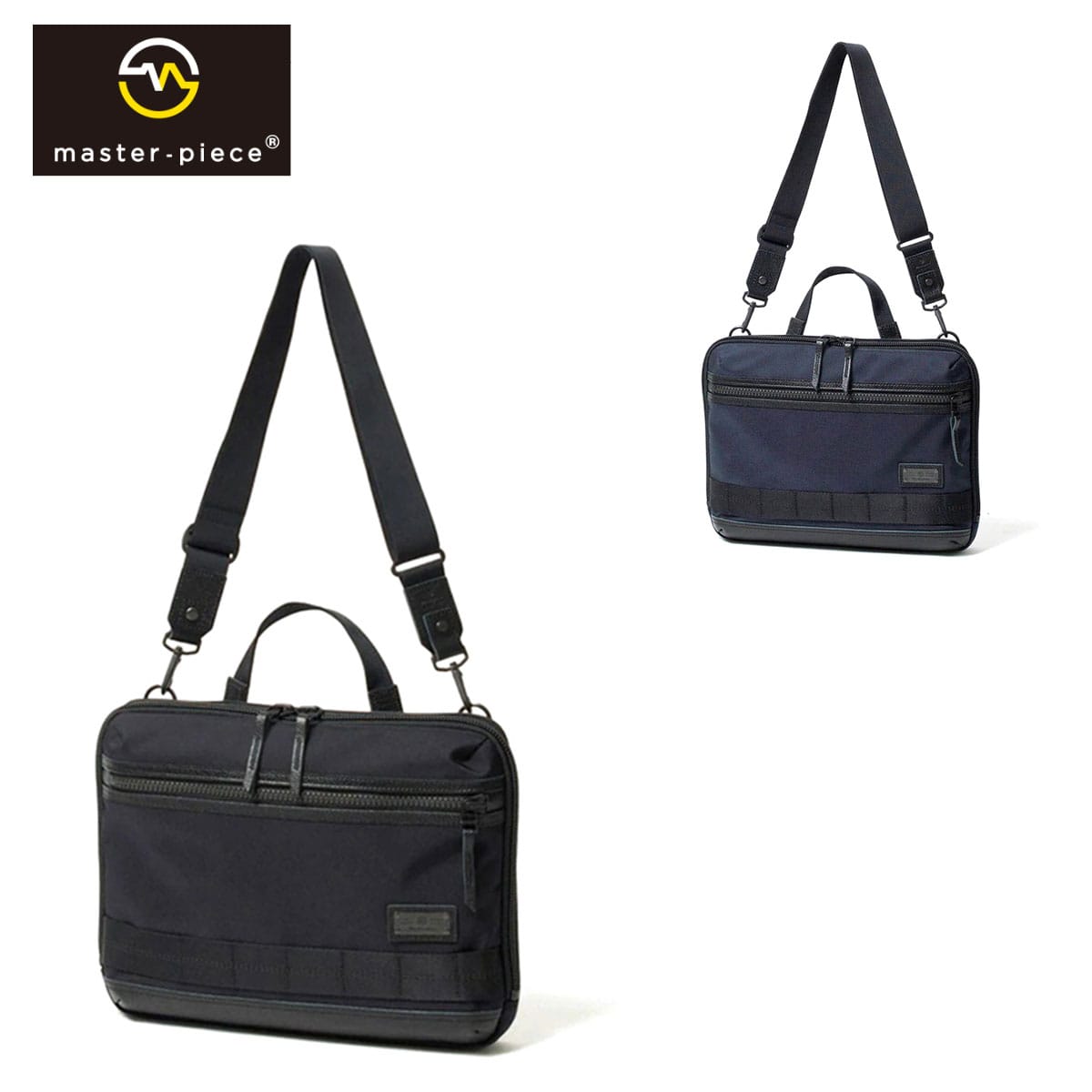 マスターピース master-piece RISE ライズ 2WAYショルダーバッグ 02265 1.ブラック 10x010 メンズ