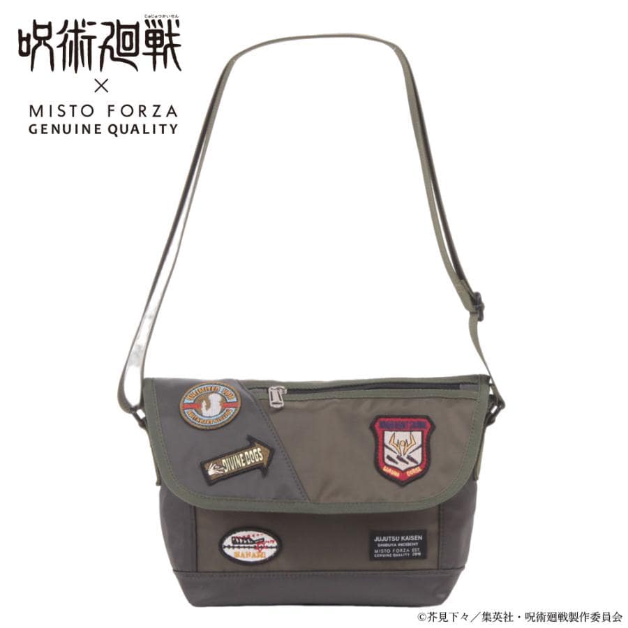 ミストフォルツァ Misto Forza ミニショルダー mini shoulder 呪術廻戦 fmj12 カーキ 51x52 メンズ レディース 【m20np】