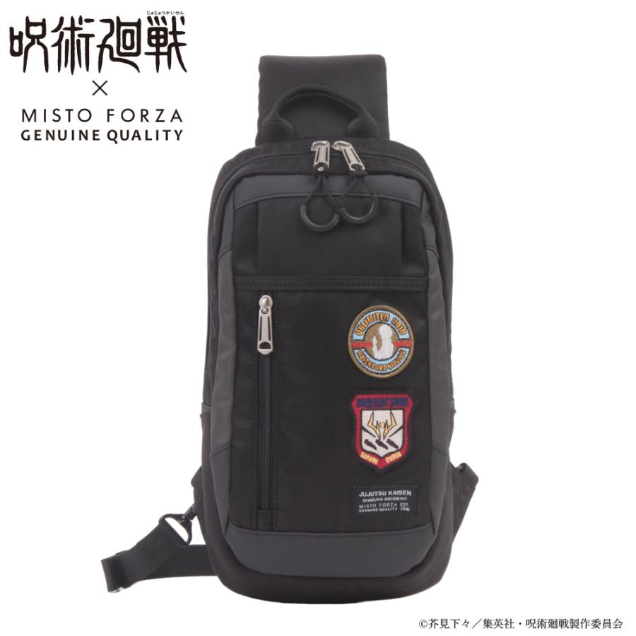ミストフォルツァ Misto Forza ワンショルダー one shoulder 呪術廻戦 fmj13 ブラック 10x10 メンズ レディース 【m20np】