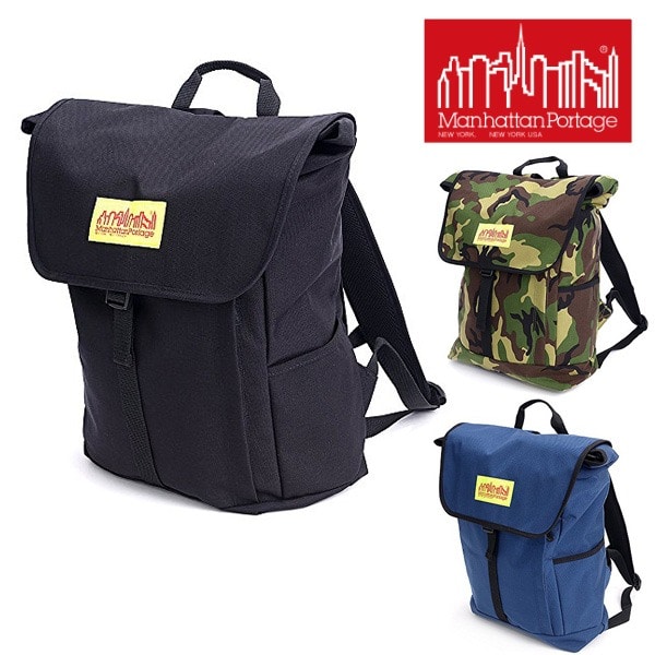 マンハッタンポーテージ Manhattan Portage リュックサック バックパック CORDURA NYLON/コーデュラナイロン [Washington SQ Backpack] mp1220lvl60x6100 2.ネイビー メンズ レディース