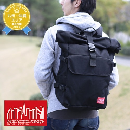 マンハッタンポーテージ Manhattan Portage リュックサック デイパック Silvercup Backpack mp1236 10x1000 ブラック メンズ レディース