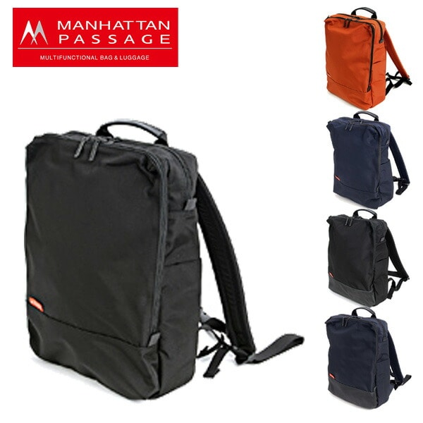 マンハッタンパッセージ Manhattan Passage バッグパック ビジネスリュック 7016 10xbk 1.ブラック メンズ レディース