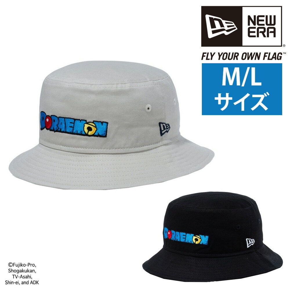ニューエラ NEW ERA ドラえもん 帽子 BUCKET- 01 WOVEN WAPPEN バケット01 ウーブンワッペン 4.ストーン(M/L) -99x14174550m メンズ レディース