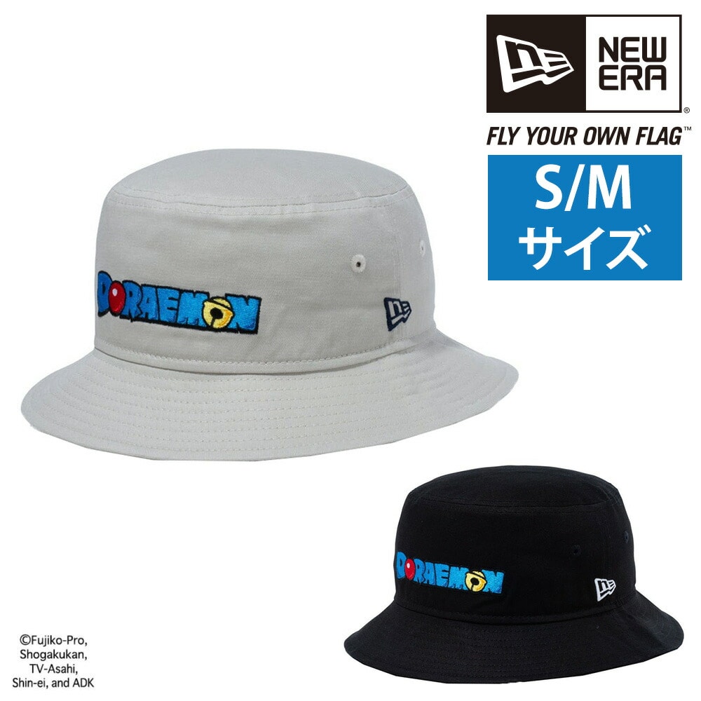 ニューエラ NEW ERA ドラえもん 帽子 BUCKET- 01 WOVEN WAPPEN バケット01 ウーブンワッペン 2.ストーン(S/M) -99x14174550s メンズ レディース