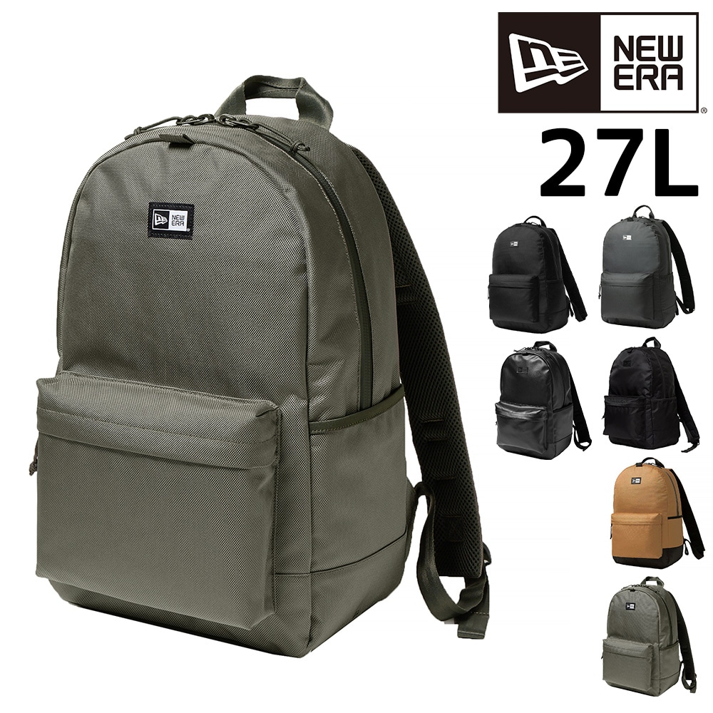 ニューエラ バッグ リュック リュックサック デイパック バックパック 大容量 NEW ERA ライトパック ライトウェイト 27L A4 B5 メンズ レディース キッズ 送料無料 誕生日プレゼント ギフト ラッピング無料 通勤 通学 【正規代理店】 4.オリーブ -99x14655354
