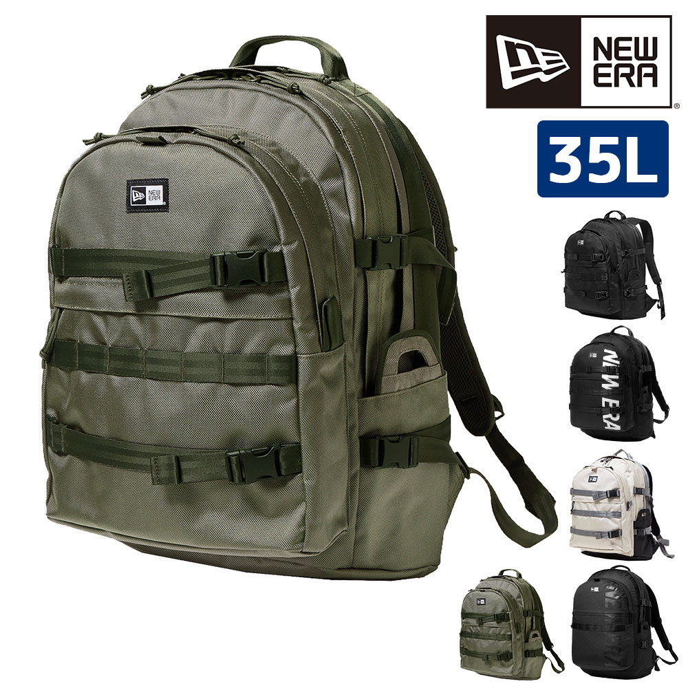 ニューエラ バッグ リュックサック デイパック バックパック リュック 通学 大容量 NEW ERA キャリアパック 35L A3 B4 A4 B5 メンズ レディース キッズ 送料無料 誕生日プレゼント ギフト ラッピング無料 【正規代理店】 3.オリーブ -99x14655362