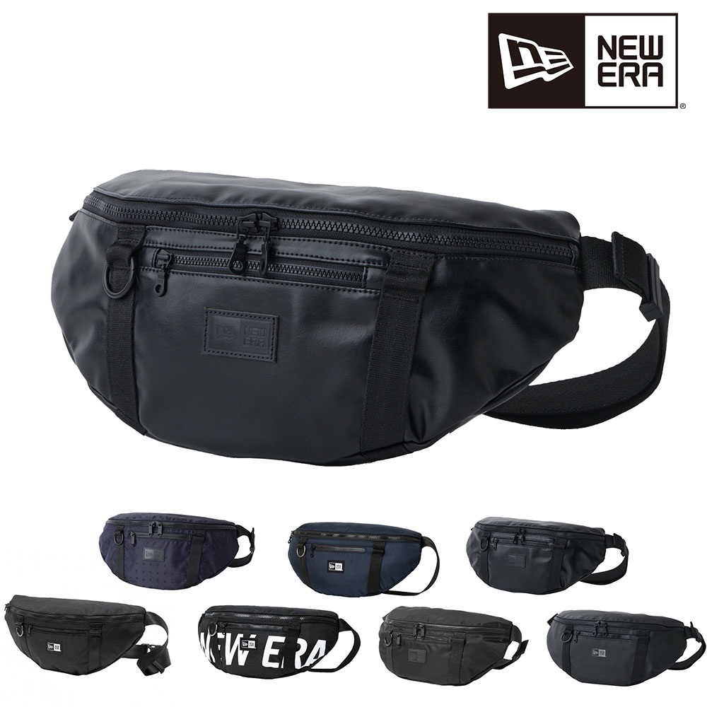 ニューエラ バッグ ヒップバッグ ボディバッグ ウエストポーチ NEW ERA ウエストバッグ 2L B6 メンズ レディース キッズ 3.レザーブラック -14750837