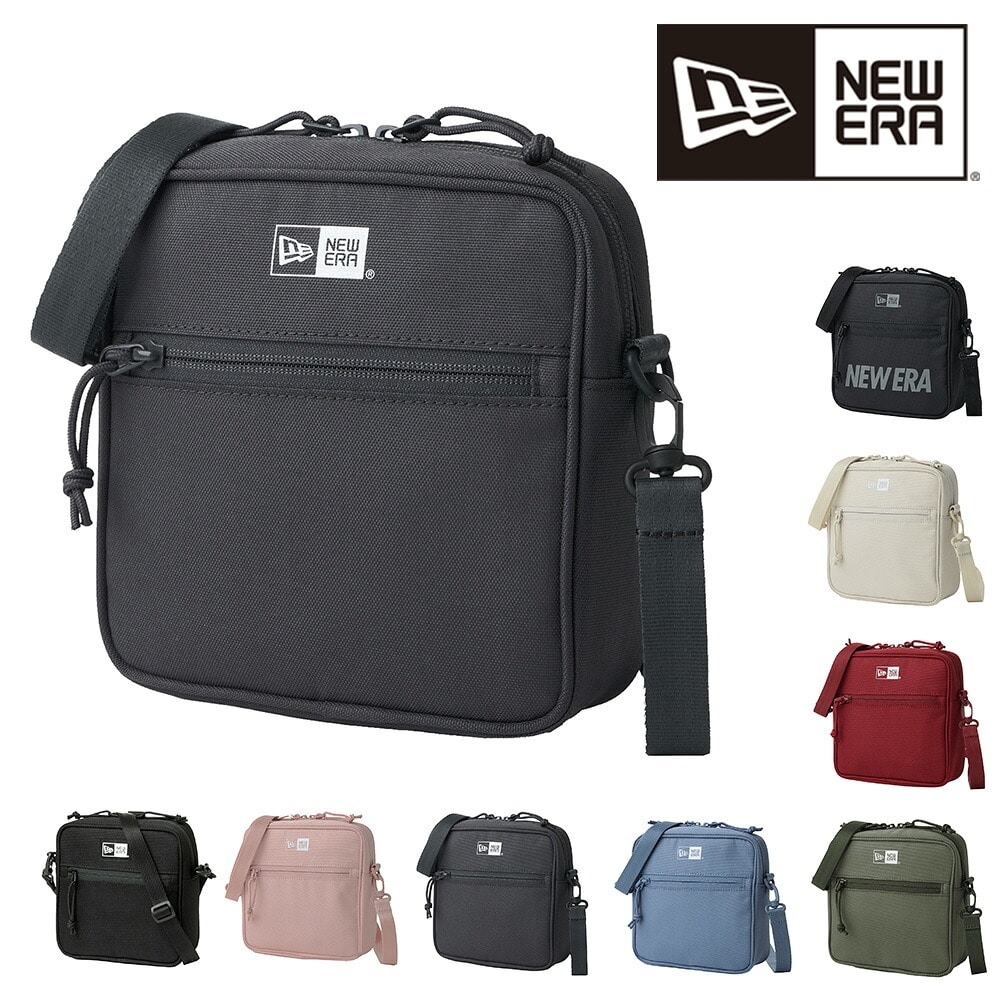 ニューエラ バッグ 2WAYショルダーバッグ ポーチ バッグインバッグ 小物入れ NEW ERA スクエアショルダーポーチ 1.5L メンズ レディース 送料無料 あす楽 誕生日プレゼント ギフト ラッピング無料 正規代理店 4.グラファイト -14750848
