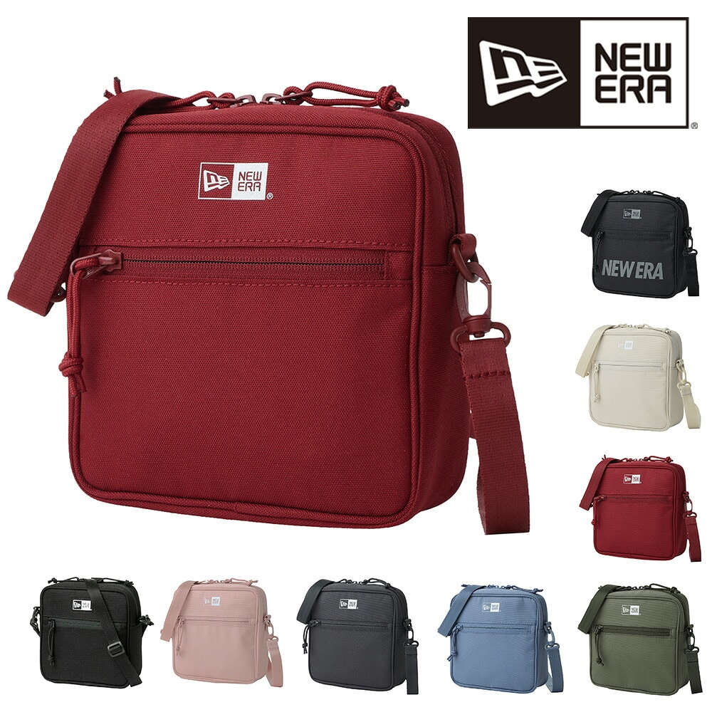 ニューエラ バッグ 2WAYショルダーバッグ ポーチ バッグインバッグ 小物入れ NEW ERA スクエアショルダーポーチ 1.5L メンズ レディース 送料無料 あす楽 誕生日プレゼント ギフト ラッピング無料 正規代理店 6.レッド -14750850