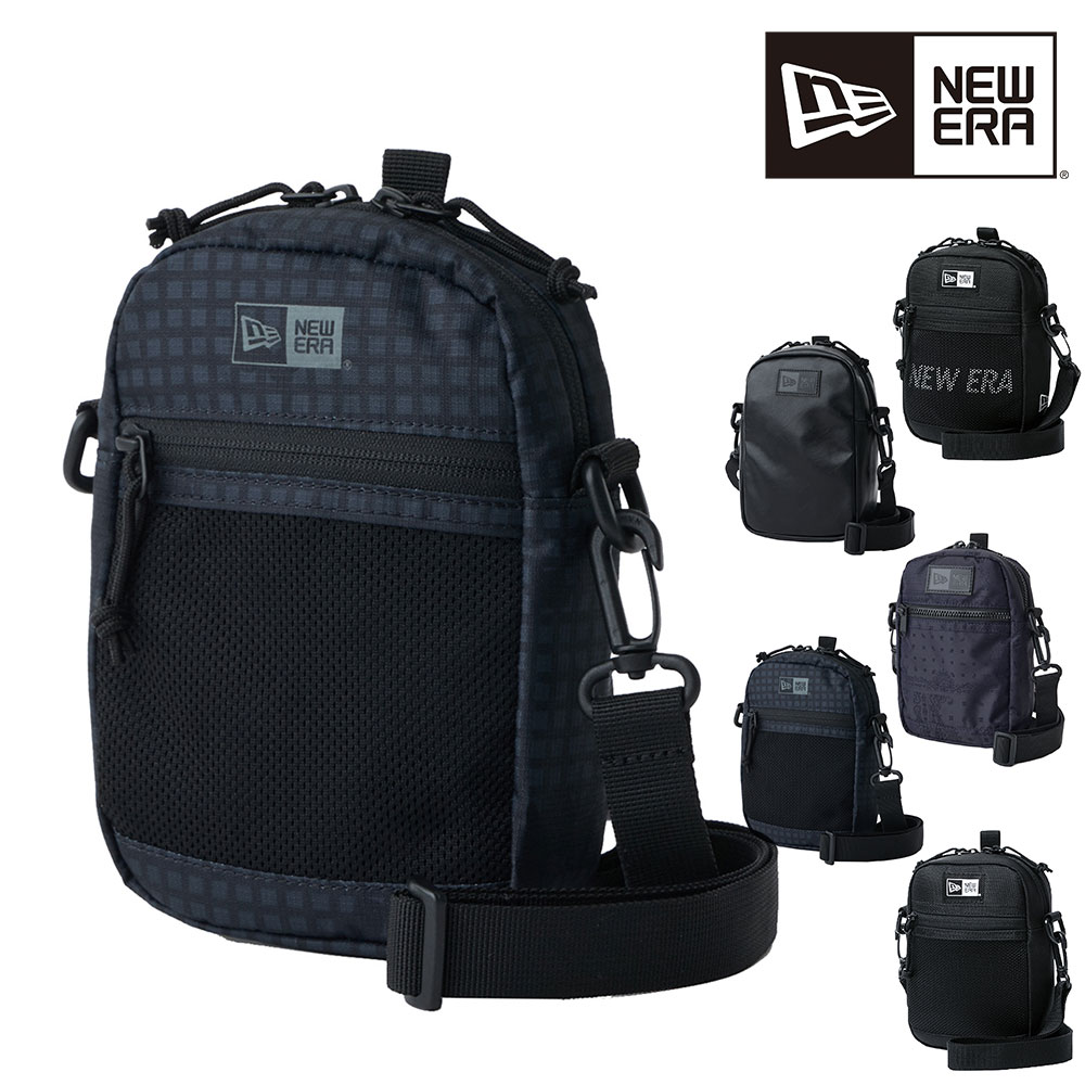 ニューエラ バッグ ショルダーバッグ ポーチ 縦型 ミニバッグ NEW ERA ショルダーポーチ 1.7L メンズ レディース キッズ 誕生日プレゼント ギフト ラッピング無料 正規代理店 5.ブラックナイトカモ -14750862